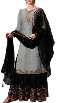 Sharara suit dress
