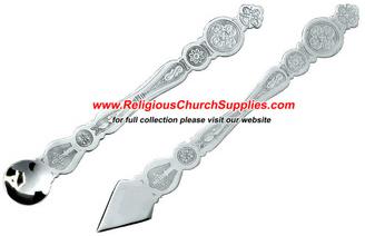 Engraved Communion Spoon and Spear
