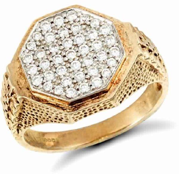 Gents Cubic Zirconia Ring