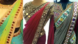 Checked Chanderi Work Border Sarees, Technics : Attractive Pattern, Handloom, Machine Made