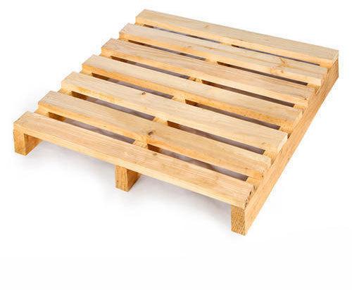 Polished 2 Way Wooden Pallets, Length : 10-15feet