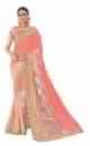Indian Women Pink Color Georgette Saree