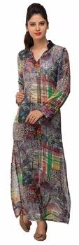 RND Trading Fine Georgette Indian Kurti, Size : Customized Size