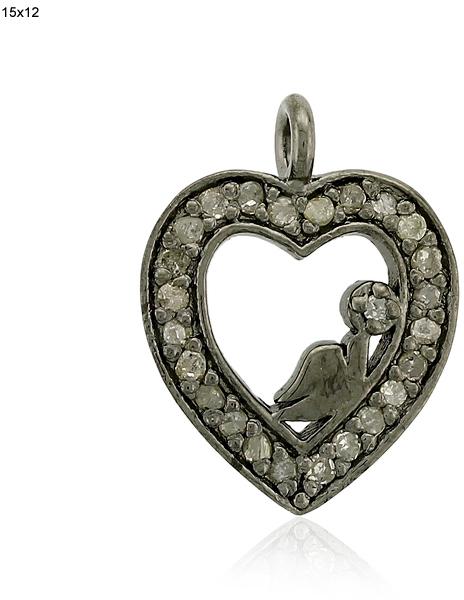 heart charm pendant