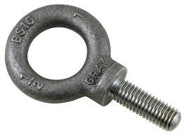 Polished Metal Eye Bolts, for Fittings, Feature : Accuracy Durable, High Quality, High Tensile