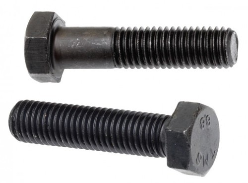 Polished Metal High Tensile Bolts, for Fittings, Color : Black