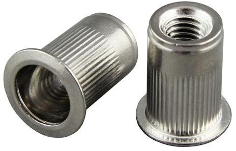 Polished Metal Nuts Rivets, for Fittngs Use, Feature : Light Weight, Long Life, Rust Proof