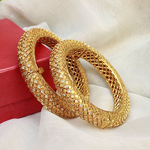 Finishing Openable Bracelet, Color : Golden