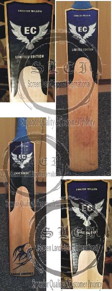 Cricket Bat Sticker with Embossed and 3D effects