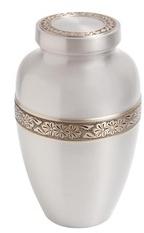 Gift India Metal Silver Japanese Cremation Urns, for Adult, Style : American Style