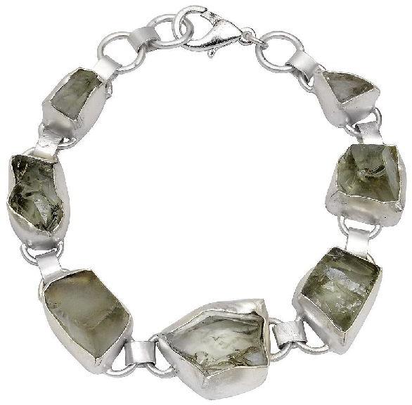 Carat Green Amethyst Fashion Bracelet, Gender : Female