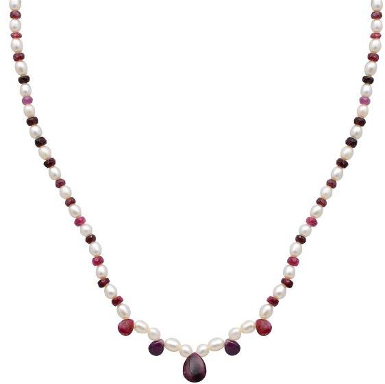 Pearl Round Bead Necklace