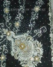 High Quality George Lace Fabric, For Wedding, Party.
