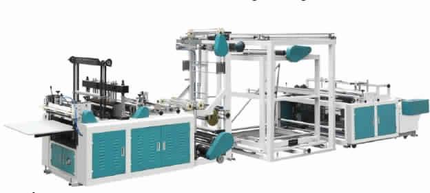 FULL AUTOMATIC MULTIFUNCTIONAL NON WOVEN BAG MAKING MACHINE (NEW MODEL)