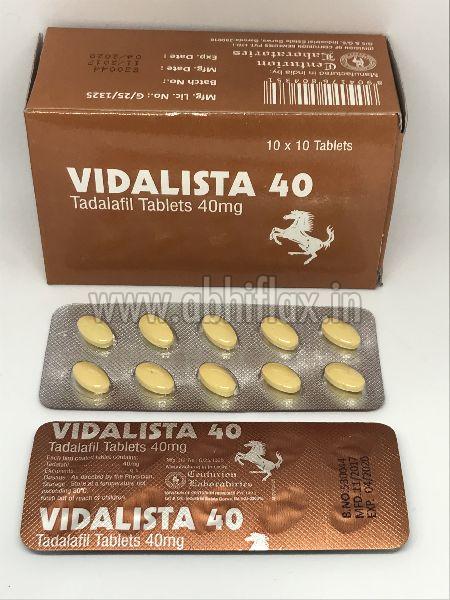 Generic Cialis - Vidalista 40 MG Tablets Manufacturer in Mumbai ...