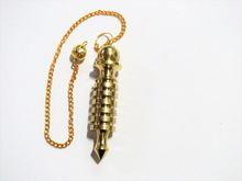 Buyer's label Gemstone Egyptian Brass Pendulums, Style : Feng Shui
