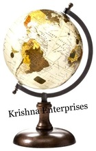 Krishna Enterprises Vintage Brass Globe