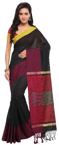 Black Silk Saree