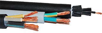 SINGLE CORE & MULTICORE ELASTOMER INSULATED CABLE