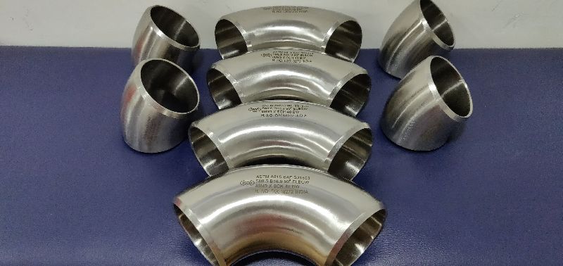 Non Polished Stainless Steel Elbow, for Constructional, Manufacturing Industry, Pipe Fittings, Dimension : 10-100mm