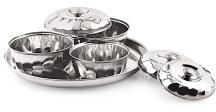 Stainless Steel Bowls Dawat Set