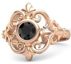 Rose Gold Winter Palace Ring