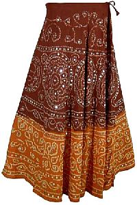 Ethnic bandhni Skirts