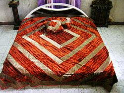 Velvet Silk Jacquard Trendy Bedspreads, Size : 225cm*275cm