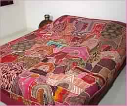 Vintage Exotic Patch Work Bohemian Bedding