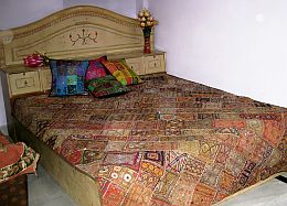 Vintage Sari Bedding bedspread