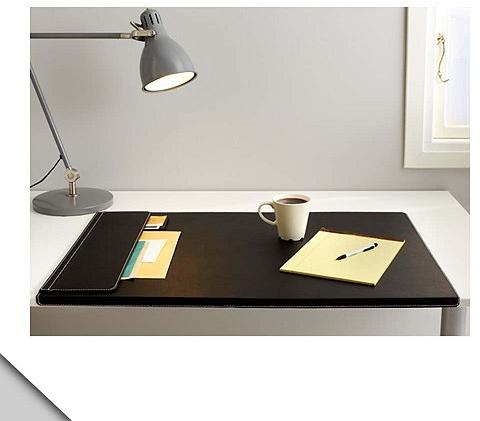 Nora Customized leather desk pad, Size : Length - 62 CM, Width - 45 CM