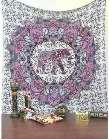ELEPHANT ARENA WALL HANGING HIPPIE TAPESTRY