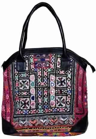 LEATHER BANJARA SHOULDER VINTAGE HANDBAG