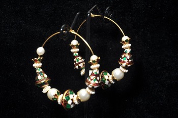 Fashionable Kundan Earrinngs