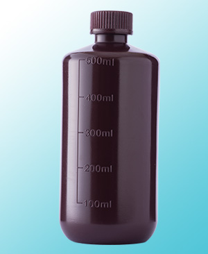 NARROW MOUTH BOTTLE GRADUATED, HDPE