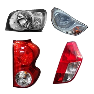 HEAD LIGHT AND TAIL LIGHTS