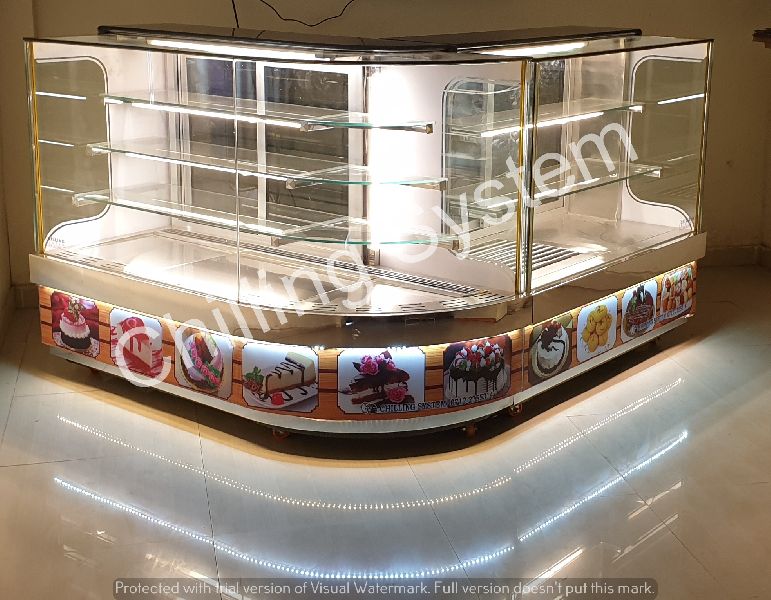 L Shape Sweet Display Counter, Feature : Good Freshness