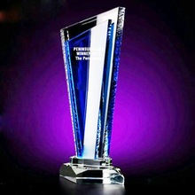 Beautiful Crystal Award Trophy