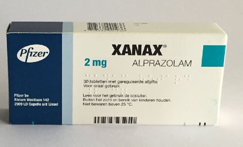 Xanax 1 mg 30 tabletten