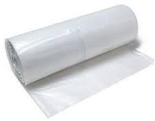 Plain LD Plastic Packaging Roll, Color : White