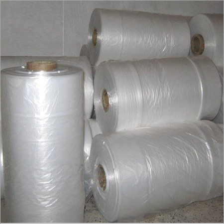 Plain LD Plastic Roll, Color : White