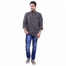 Divinity Solid Color cotton printed men shirt, Feature : Eco-Friendly, Plus Size