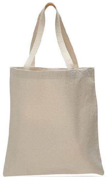 White Cotton Cloth Bags, for Shopping, Feature : Easily Washable at ...