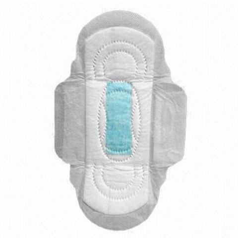 Cotton And Microfiber Gel Wings Sanitary Napkin Pad