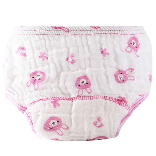 Printed Cotton Fabric Washable Baby Diapers, Feature : Comfortable