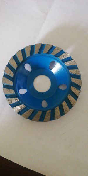 Turbo diamond cup grinding wheels
