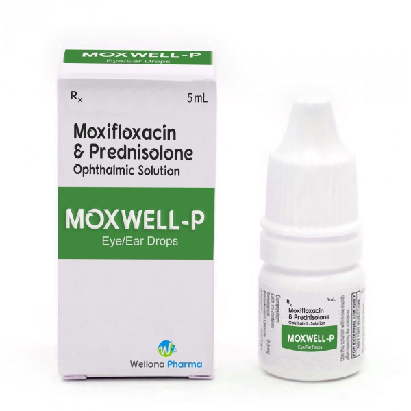 Moxifloxacin & Prednisolone Eye Drops