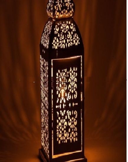 BLACK WEDDING LANTERN