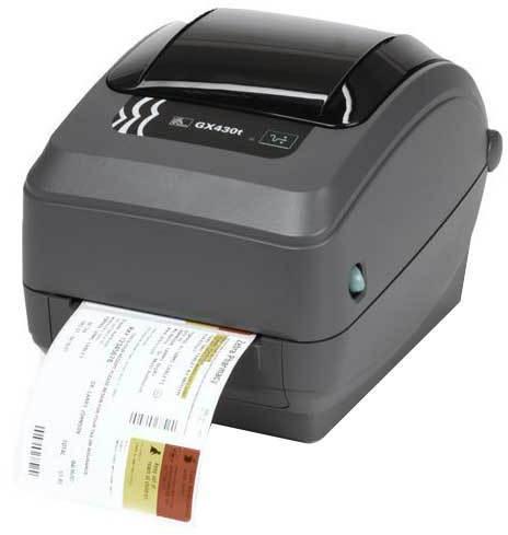 Zebra GX430T Desktop Barcode Printer, Voltage : 220-240 V