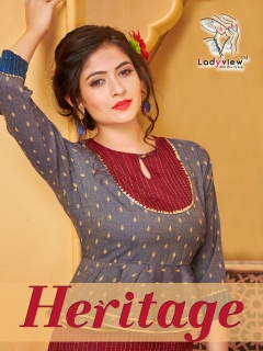 Cotton Checked Party Wear Kurtis, Size : L, M, XL, XXL